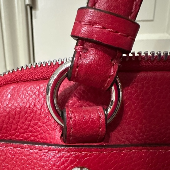 Coach Penelope turnkock satchel pebble leather shoulder bag - Picture 5 of 12